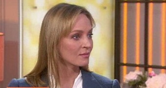 Uma Thurman stops by The Today Show to talk “new face,” new miniseries “The Slap”