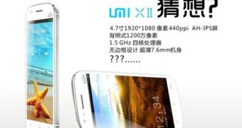 Umi X2 Smartphone Packs 1080p Screen, 12MP Camera