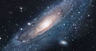 Image of spiral galaxy M31