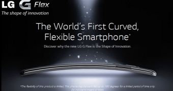 LG G Flex advert