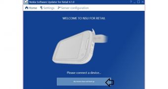 Nokia Software Updater for Retail (screenshot)