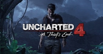 Uncharted 4: A Thief's End splash screen