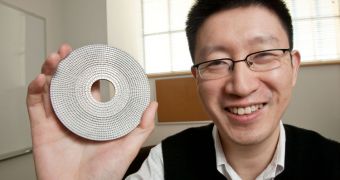 This is Nicholas Fang and his invisibility cloak for sound waves