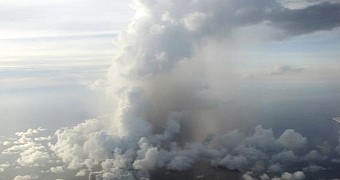 Just days ago, an underwater volcano in the Pacific erupted
