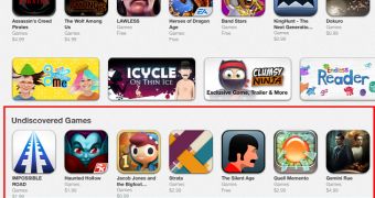 Undiscovered games on the App Store