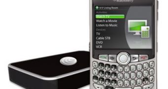 BlackBerry can be turned into a universal remote controller