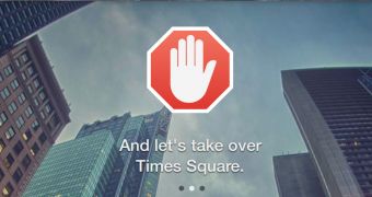 AdBlock wants ads in Times Square