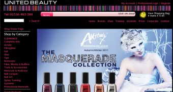 United Beauty website