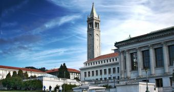The center of the Berkeley campus