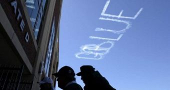 Message in the sky helps raise money for cancer patients