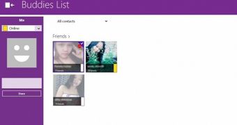 This is an unofficial port of Yahoo Messenger for Windows 8.1 Metro