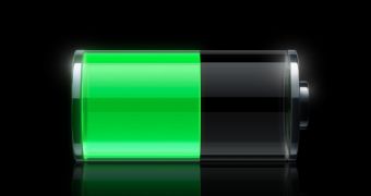 iOS charging screen