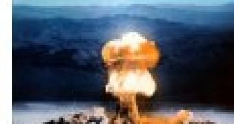 Plutonium Nuclear Bomb Explosion