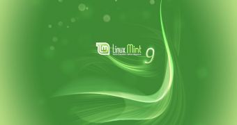 Linux Mint 9 wallpaper