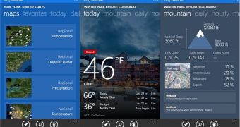 Bing Weather for Windows Phone