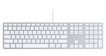 An Apple Keyboard