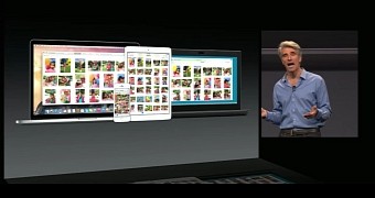 Craig Federighi demoing Photos app at WWDC 14