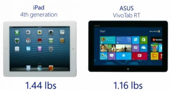 Microsoft says that Windows 8 powers tablets that are better than the iPad