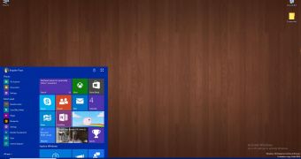 This is what the Start menu currently looks like