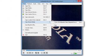 VLC running on Windows