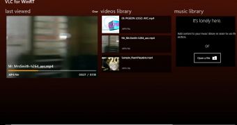 This is what VLC for Windows RT might look like