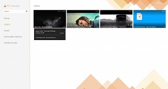 VLC comes on Windows 8.1 with a new UI