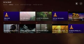 VLC for Windows 8 is still in beta stage