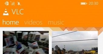 VLC for Windows Phone videos