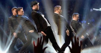 ‘NSYNC was reunited for a few minutes, performed as a band at the MTV VMAs 2013