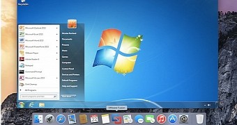 Windows running on OS X Yosemite