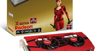 VTX3D Radeon HD HD7970 X Edition factory overclocked graphics card