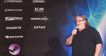 Gabe Newell at CES 2014