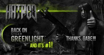 HATRED is now #1 on Steam Greenlight