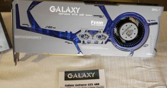 Galaxy puts a Vapor Chamber-based cooler on the GTX 480