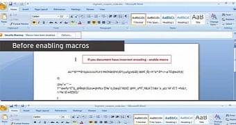 Document with malicious macro that leads to downloading Vawtrak