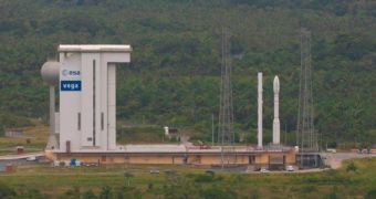 This is the Vega launch site at the Kourou Spaceport