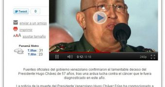 Venezuela Mourns Hugo Chavez in Malware-Spreading Campaign