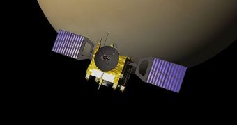 This is ESA's Venus Express orbiter