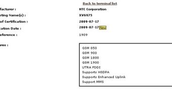 Verizon-bound HTC XV6975 spotted at GCF