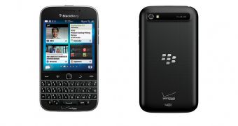 BlackBerry Classic for Verizon (front & back)