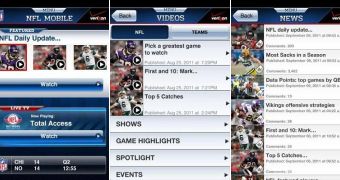 "NFL Mobile" for Android (screenshots)