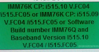 Galaxy Nexus IMM76Q Software Update