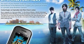 Verizon's Jonas Brothers contest