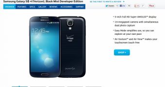 Samsung GALAXY S4 Developer Edition