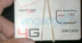 Verizon LTE SIM card