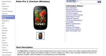 Palm Pre 2 for Verizon