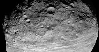 Distant view of Vesta, captured by Dawn