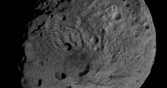 Dawn's framing cameras caught this glimpse of Vesta's south pole in September 2011