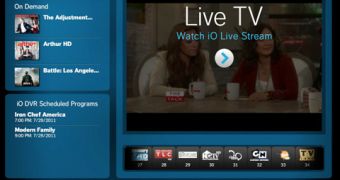 Cablevision Optimum application interface