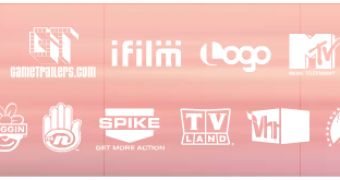 Some of the Viacom's brands displayed on the official page